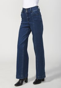 Koroshi Trapezaste traperice - azul osc   dark blue