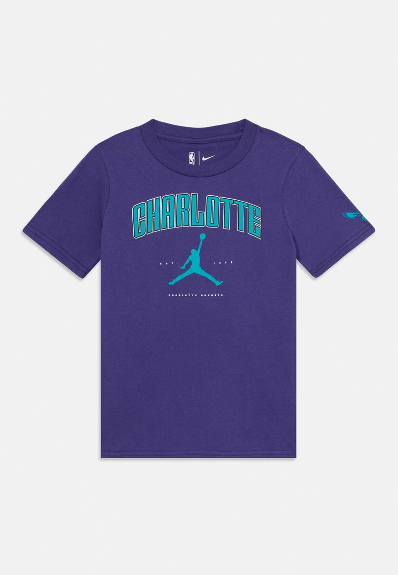 Nike Performance - NBA CHARLOTTE HORNETS CITIES TEE UNISEX - Apdrukāts T-krekls - new orchid, Palielināt