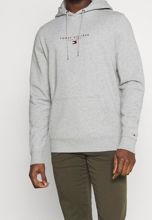 Kapuzenpullover - mottled grey