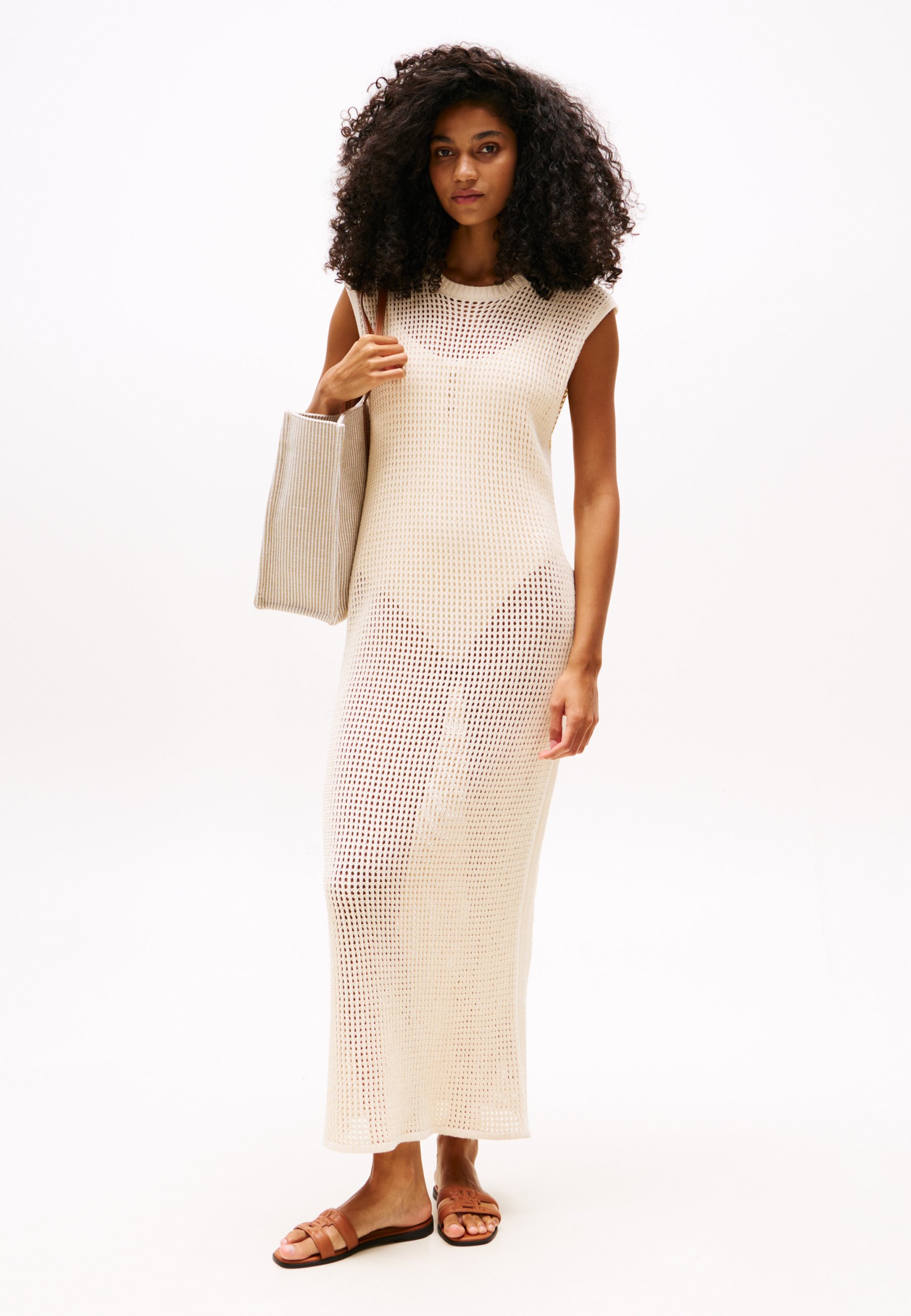 swimsuit dress goa beach Muslin summer dress in yellow – Magnolia Occasion Dresses main image 1