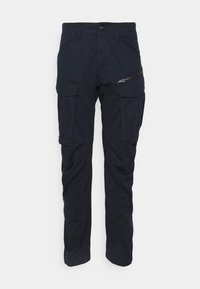 ROVIC ZIP REGULAR TAPERED - Cargo trousers - dark blue