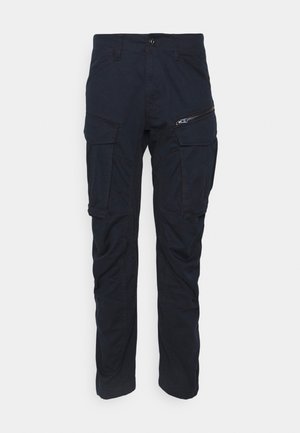G-STAR ROVIC ZIP REGULAR TAPERED - Kargopüksid - dark blue