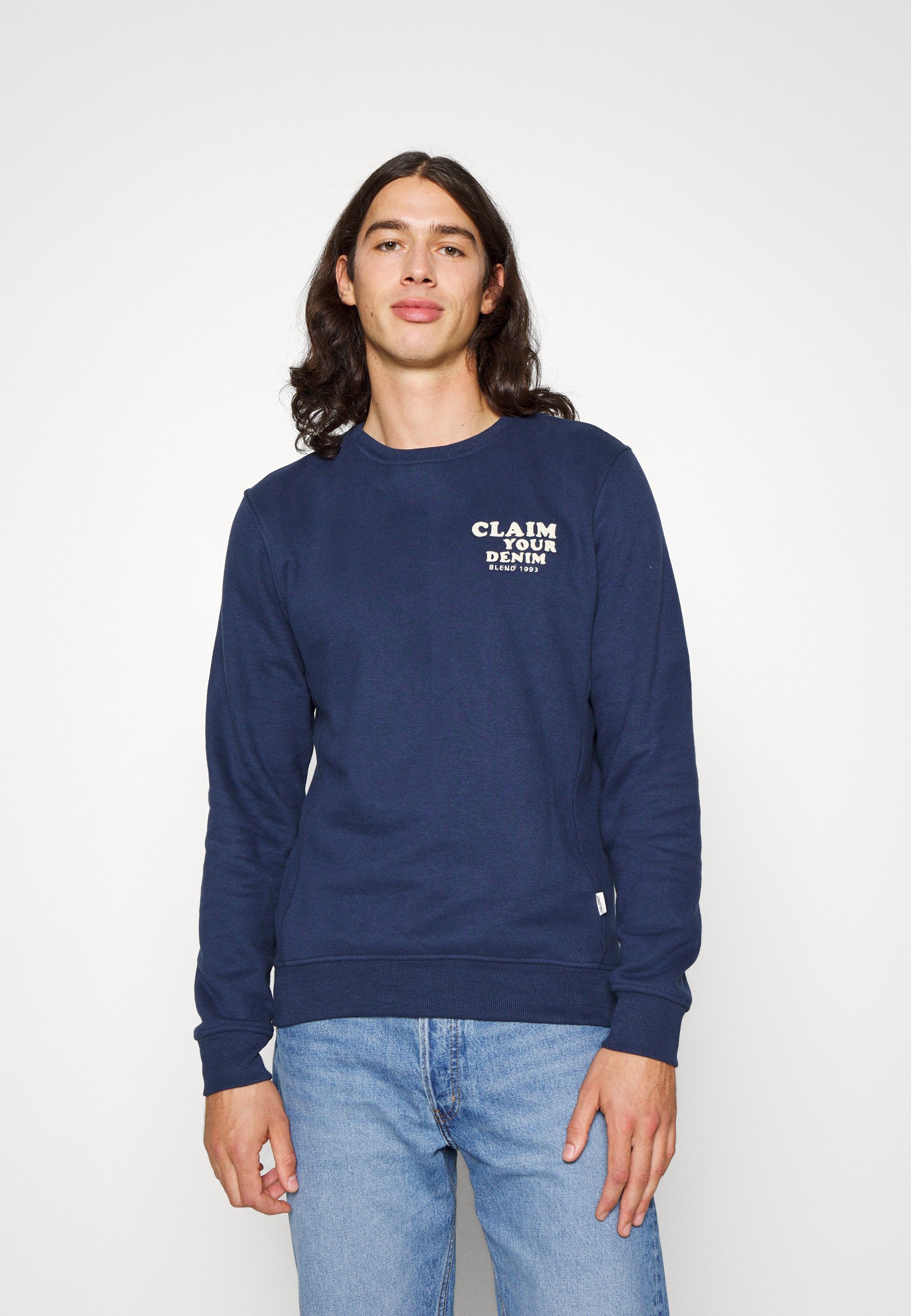 Blend Sweatshirt - dress blues/blå 