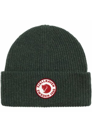 1960 LOGO HAT - Megzta kepurė - deep forest