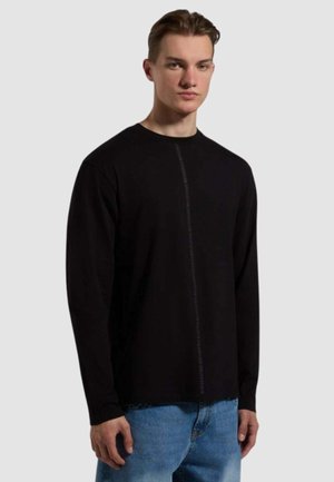 MANICHE LUNGHE - Maglietta a manica lunga - nero