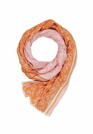Schal - pastel orange