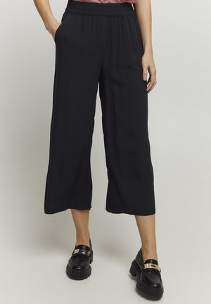 MMJOELLA CROP - Trousers - black