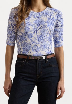 T-Shirt print - light blue
