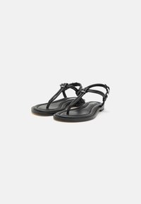 MICHAEL Michael Kors ASTRA THONG - Sandale cu baretă între degete - black