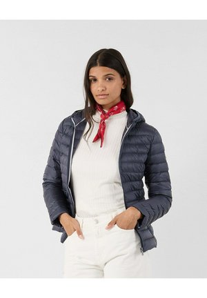 LÉGÈRE À CAPUCHE CLOE - Gewatteerde jas - bleu