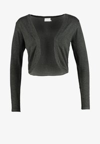 Unselected, dark grey melange