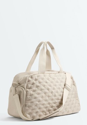 OYSHO, PADDED TECHNICAL SPORTS BAG - Borsa da viaggio - ecru