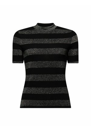 Print T-shirt - silver-coloured