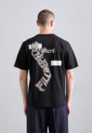 TRUMPETEER - T-shirt imprimé - black