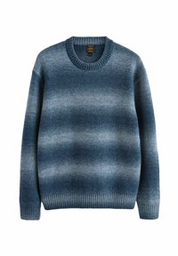 OMBRE CREW WITH-REGULAR FIT - Strickpullover - blue
