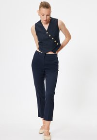 Koton CROP CIGARETTE  - Pantalon classique - grey