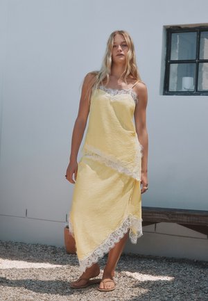 Next, A-snit nederdel - yellow