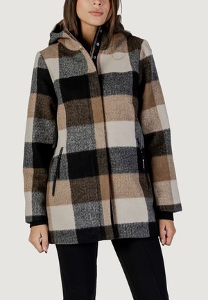 CHECK  - Cappotto corto - black