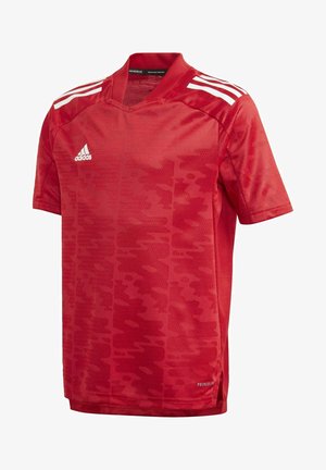 adidas Performance CONDIVO - T-shirt con stampa - red