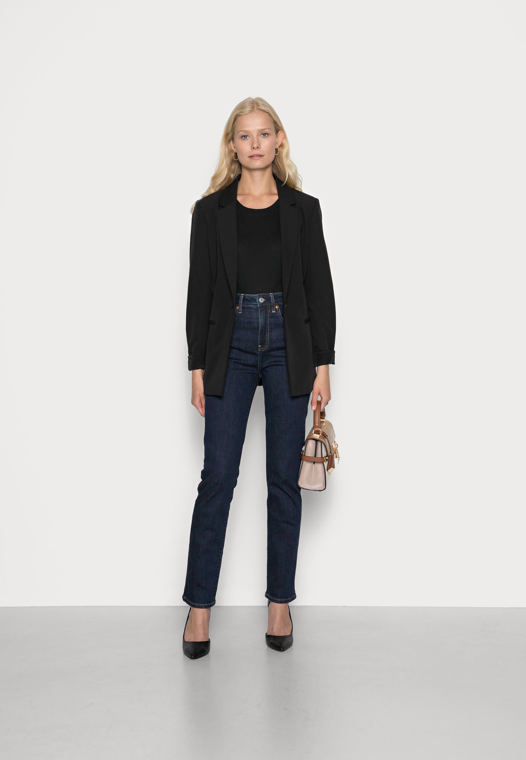 GAP STRAIGHT FLEET - Straight leg jeans - dark indigo/dark-blue denim -  Zalando.co.uk