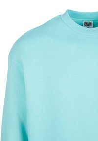Urban Classics FLUFFY CREWNECK - Sweatshirt - berylblue