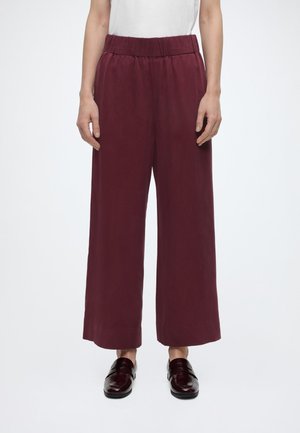 Marc O'Polo DENIM Trousers - merlot red