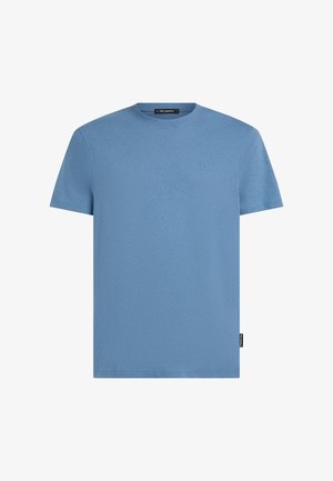 KARL LAGERFELD, MONOGRAM - T-shirts basic - coronet blue
