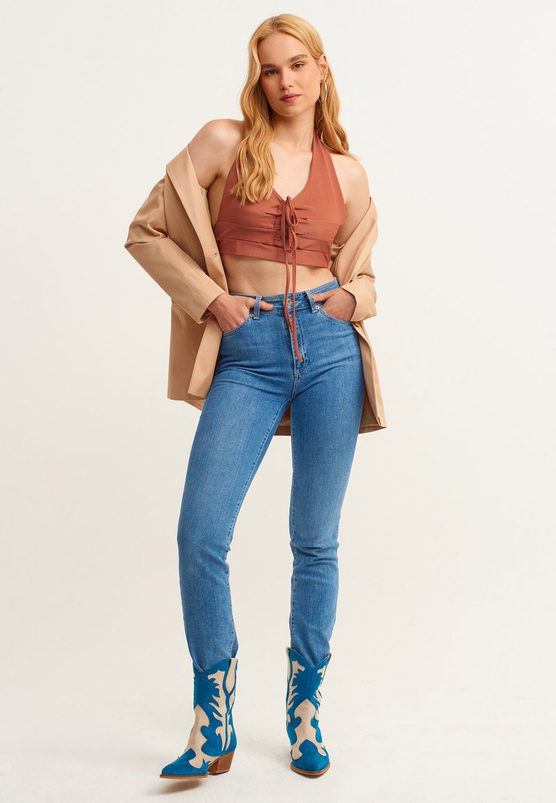 Damen T-Shirts | OXXO Bluse morocco/hellbraun - VS71753 Damen T-Shirts | OXXO Bluse morocco/hellbraun - VS71753