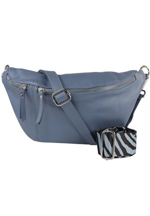 DrachenLeder Sac banane - blau