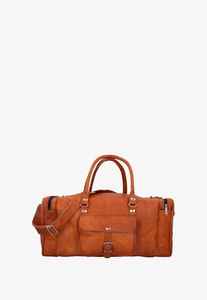 HARVEY - Víkendová taška - brown
