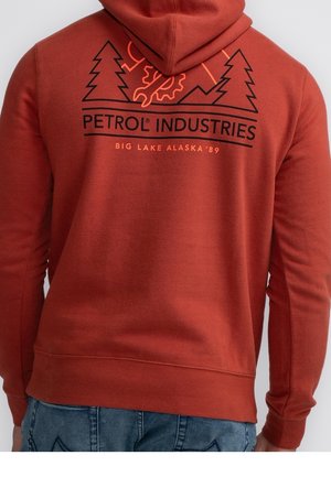 Hættetrøje - orange