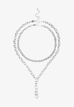 2 PACK UNISEX - Necklace - silver-coloured