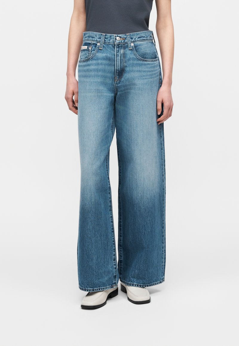 Calvin Klein Jeans Wide leg - classon blue