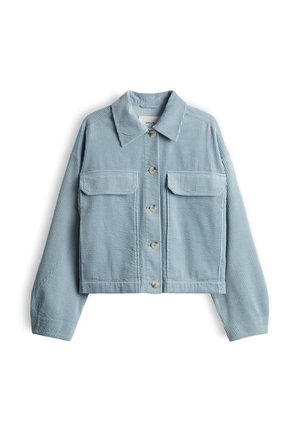 OPUS, RELAXED FIT BOXY SHAPE - Leichte Jacke - dusty aqua