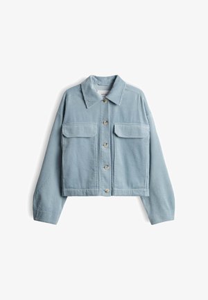 OPUS, RELAXED FIT BOXY SHAPE - Leichte Jacke - dusty aqua