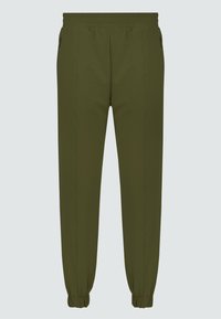 WITH ELASTIC CUFFS - Jogginghose - khaki