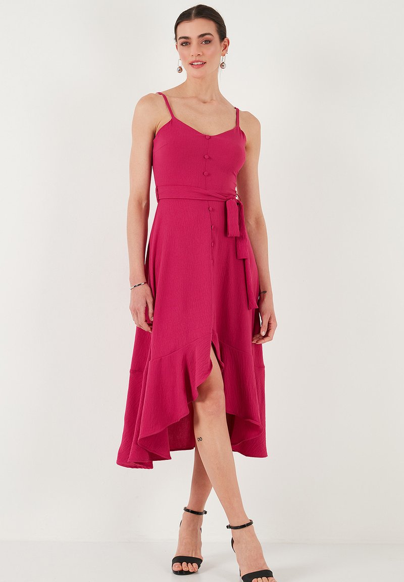 LELA REGULAR FIT - Cocktail dress / Party dress - purple - Zalando