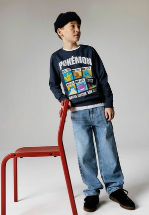 Name it, NKMSTUS POKEMON SWEAT BRU SKY - Sweatshirt - ombre blue