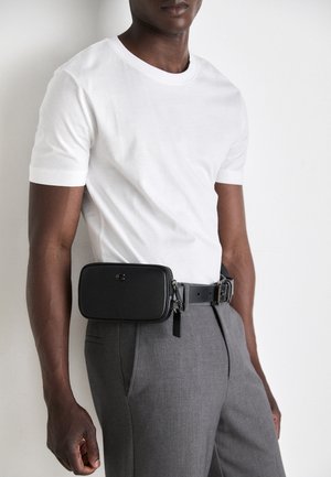 MULTI POUCH BELT BAG - Pojasna torbica - black