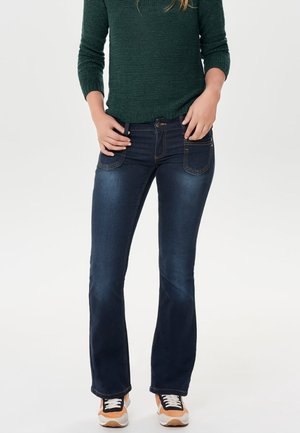 Jeans bootcut - dirty denim