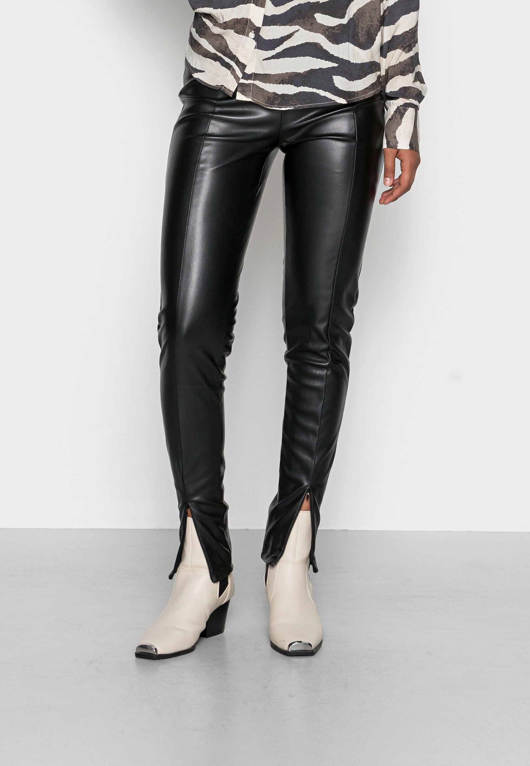 Gina Tricot CARRIE SLIT - Leggings 