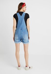 JoJo Maman Bébé DUNGAREES - Montérky - light blue denim