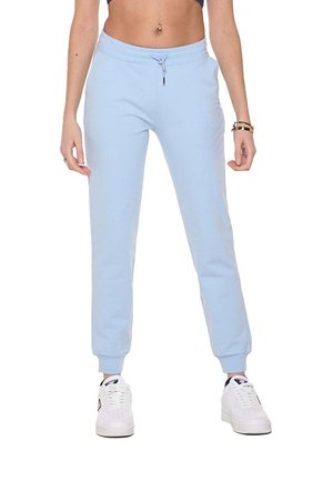 LEONE 1947, WOMAN SWEATPANTS NEVER WITHOUT - Pantalon de survêtement - blue fog