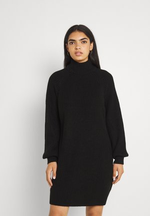 NMTIMMY DRESS - Stickad klänning - black