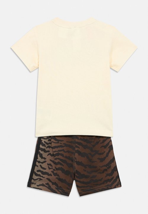adidas INFANT UNISEX SET - Shorts - cream white/night brown — photo 5