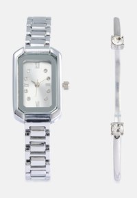 Não selecionado, silver-coloured
