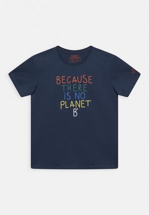 LIMALF T-SHIRT - Print T-shirt - blue indigo