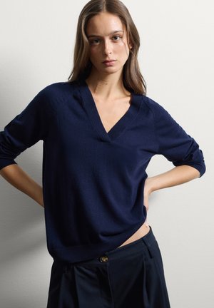 Jumper - navy blue
