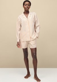 Ellos Collection Nattøj bukser - beige und weiß gestreift