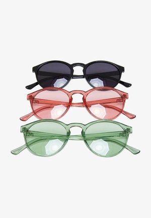 CYPRES 3 PACK - Ochelari de soare - black palepink vintagegreen